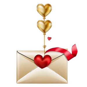 Valentines Day Love Letter PNG 29