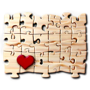 Valentines Day Love Puzzle Png Hlj PNG image