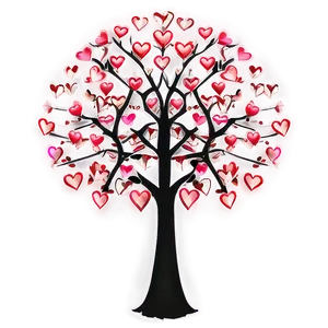 Valentines Day Love Tree Png 05232024 PNG image