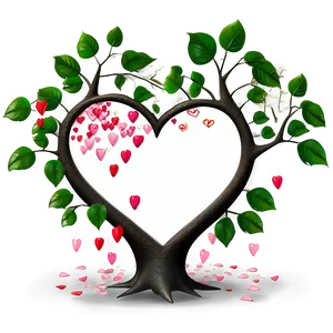 Valentines Day Love Tree Png 17 PNG image