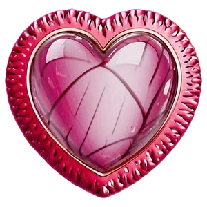 Valentines Day Pink Heart Png Iqo PNG image