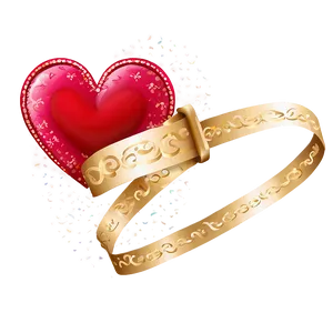 Valentines Day Ribbon Png Uyk PNG image