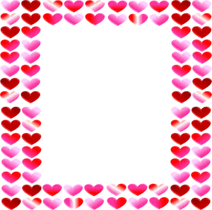 Valentines Heart Frame PNG image