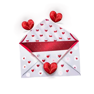 Valentines Love Letter Png Opv13 PNG image
