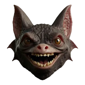 Vampire Head Bat PNG 39