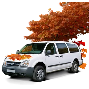Van In Autumn Leaves PNG 20 PNG