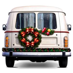 Van With Christmas Decor Png 06202024 PNG image