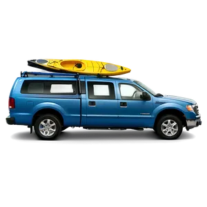 Van With Kayak On Roof PNG Gav