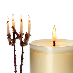 Vanilla Aroma Candle Png 45 PNG image