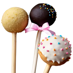 Vanilla Cake Pops Png 48 PNG image