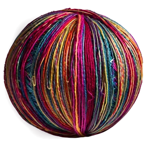 Variegated Yarn Ball Png 06212024 PNG image