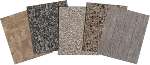 Variety Carpet Samples Textures PNG image