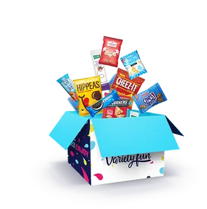 Variety Fun Snack Box Cheez It Included PNG image