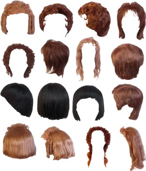 Variety_of_ Hairstyles_ Collection