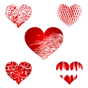Variety_of_ Red_ Hearts