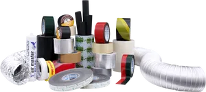 Varietyof Adhesive Tapes PNG image