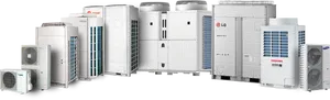 Varietyof Air Conditioning Units PNG image
