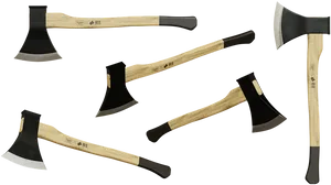 Varietyof Axes Collection PNG image