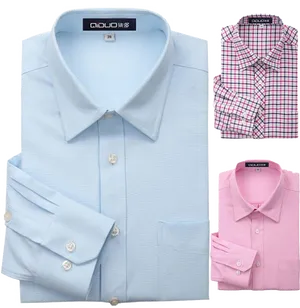 Varietyof Dress Shirts PNG image