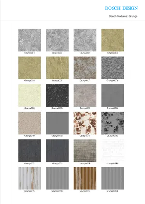 Varietyof Grunge Textures Preview PNG image