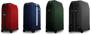 Varietyof Hardshell Suitcases