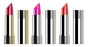 Varietyof Lipsticks Display PNG