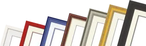 Varietyof Photo Frames PNG image