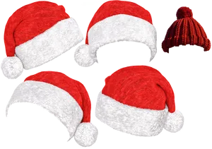 Varietyof Santa Hats Collection
