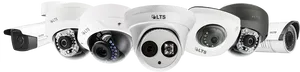 Varietyof Security Cameras PNG image