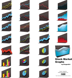 Varietyof Stock Market Graphs