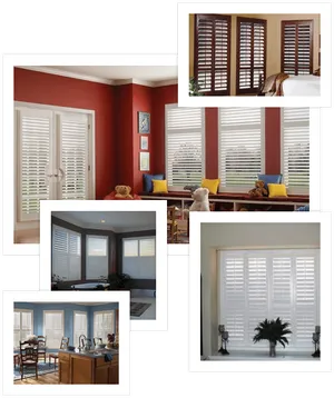 Varietyof Window Treatments Collage