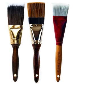 Varnish Paint Brushes PNG 16