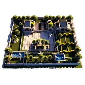 Vast Mansion Grounds PNG Dee PNG