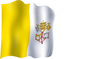 Vatican City State Flag PNG image