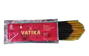 Vatika Agarbatti Incense Sticks Packaging PNG image