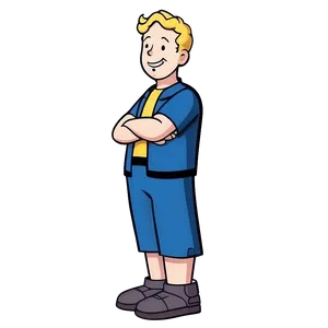 Vault Boy Animated Gif To Png 06202024 PNG image