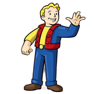 Vault Boy Fallout Mascot Png 06202024 PNG image