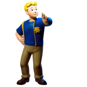 Vault Boy Fallout Series Png 06202024 PNG image