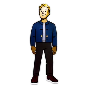 Vault Boy Fallout Series Png 06202024 PNG image