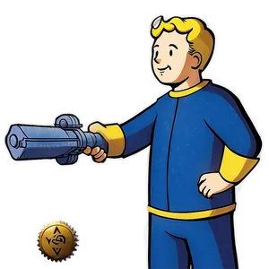 Vault Boy Fallout Universe Png 55 PNG image