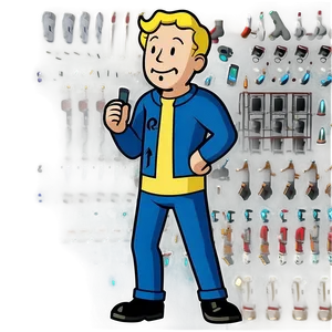 Vault Boy Hd Wallpaper Png 06202024 PNG image