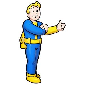 Vault Boy Hd Wallpaper Png Fti51 PNG image