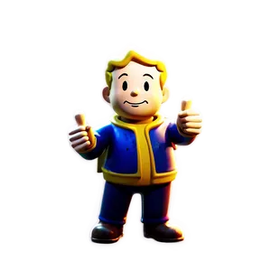 Vault Boy Headshot Png Spn96 PNG image