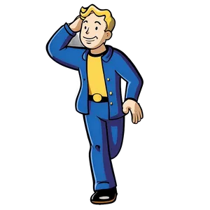 Vault Boy High Resolution Png 06202024 PNG image