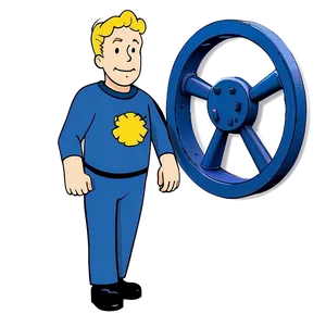 Vault Boy Illustration Png Vwo PNG image