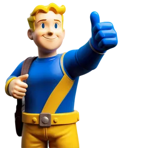 Vault Boy Thumbs Up Image Png 06202024 PNG image