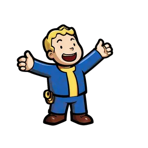 Vault Boy Video Game Icon Png 06202024 PNG image