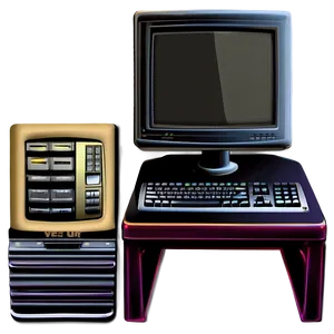 Vector Computer Mockup PNG Ejv
