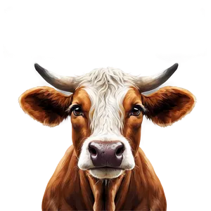 Vector Cow Head PNG Oxe50 PNG