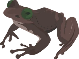 Vector Illustrationof Frog